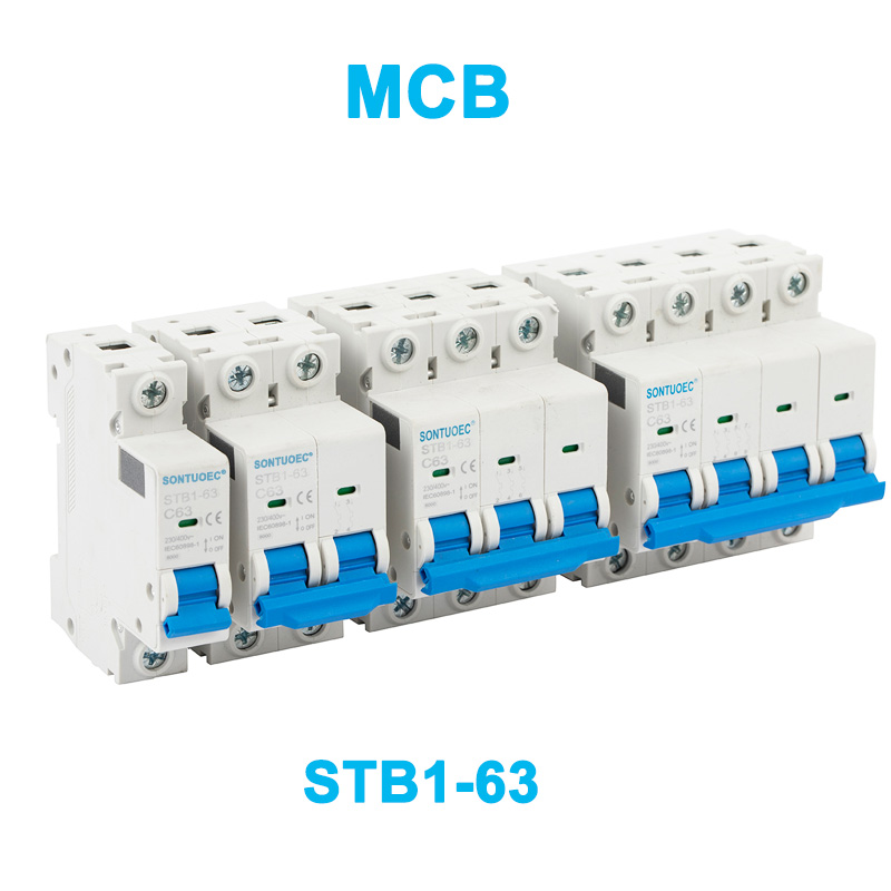Konkurences C65 struktūra STB1-63 sērijas miniatūras shēmas pārtraucējs MCB