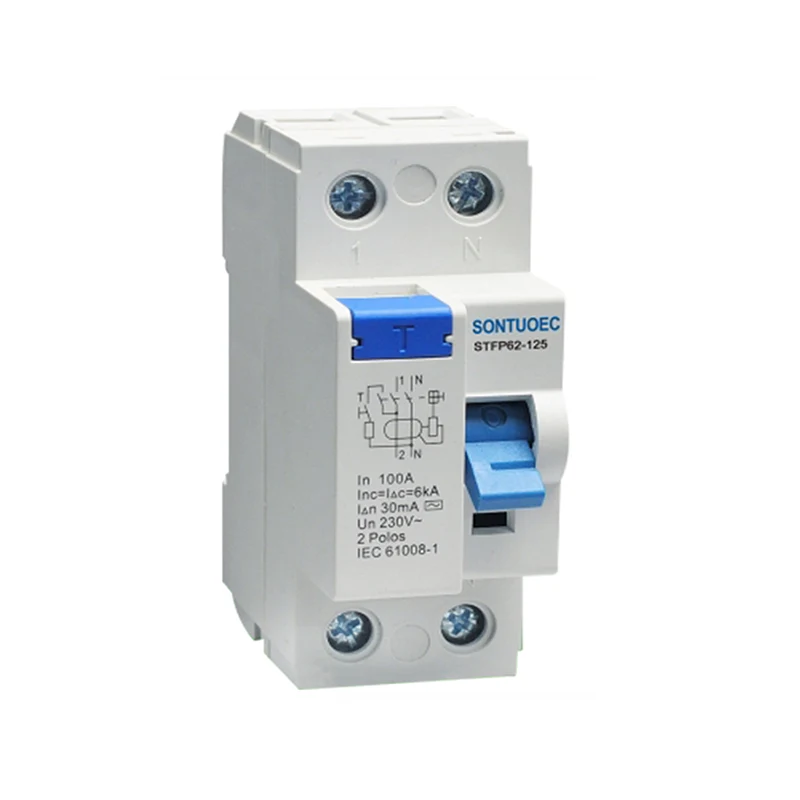 Elektroniskais magnētiskais tips RCCB 125A/30MA