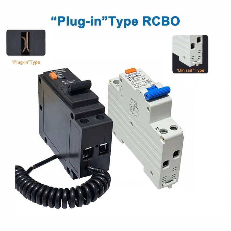 Pievienojiet tipam rcbo 1p+n